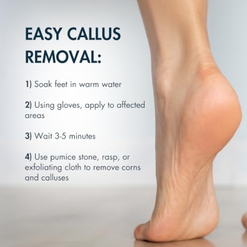 DeEnti Extra Strength Callus Remover Gel for Smooth Feet