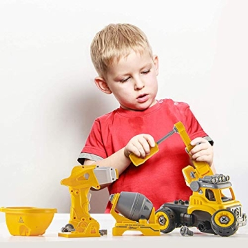 Top Race 3-in-1 Construction Toys for Kids