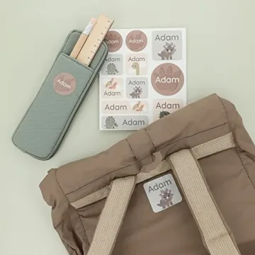 Custom Dinosaur Name Labels for Kids - Waterproof & Durable