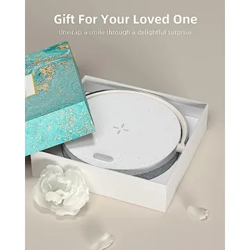 EZVALO Gift for Her: 4-in-1 Music Table Lamp