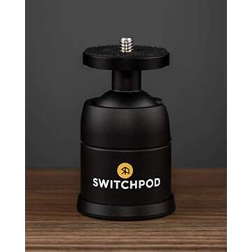 SwitchPod Tripod & Ball Head Combo - Perfect Travel Companion