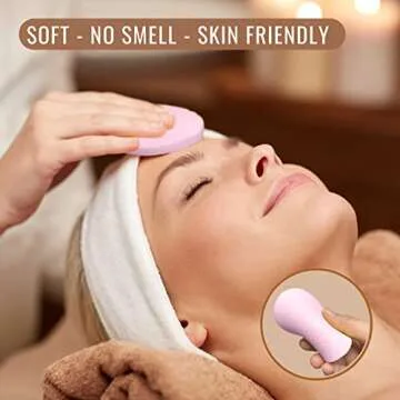 Royal Merchs PVA Facial Sponges - 240 Count Soft & Eco-Friendly