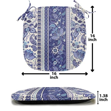 Comfortable Lunarable East Chair Cushions Set of 4 with Style