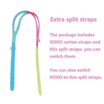 YUENREE Girls Swim Goggles - Bling Swimming Goggles for Girls Ages 4-12 - No Leak, Anti-Fog, UV Prot...