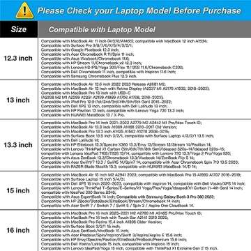 MOSISO Laptop Case 13.3 inch, 13-13.3 inch Laptop Sleeve Bag Compatible with MacBook Air/Pro 13 / Pro 14, HP Dell ASUS Lenovo Notebook, Neoprene Computer Sleeve Bag with Small Case, Black