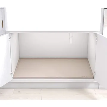 BASIN Heavy Duty Under Sink Mat for Kitchen Protection