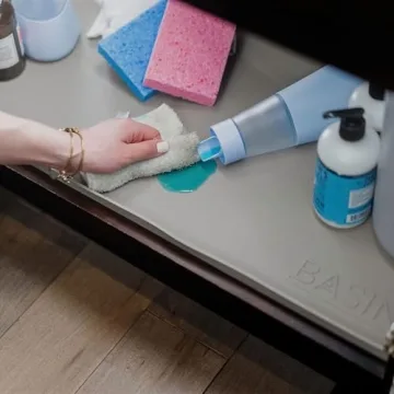 BASIN Heavy Duty Under Sink Mat for Kitchen Protection