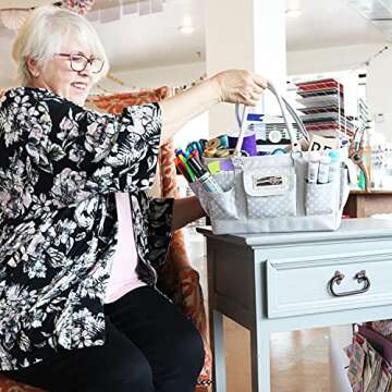 Everything Mary Craft Tote - Stylish Craft Organizer Bag