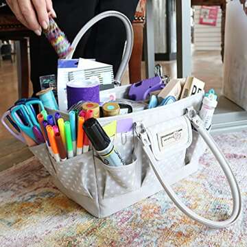 Everything Mary Craft Tote - Stylish Craft Organizer Bag
