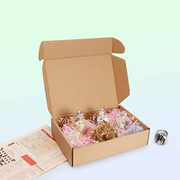 MEBRUDY 9x6x2 Inches Shipping Boxes Pack of 50, Small Corrugated Cardboard Box for Mailing Packing Literature Mailer