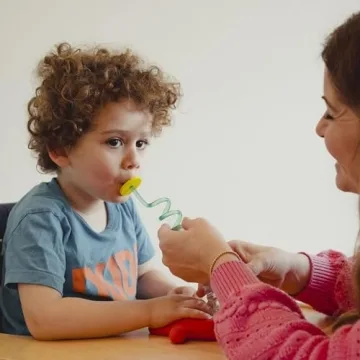 TalkTools Crazy Straws for Kids - Fun, Reusable Oral-Motor Tool