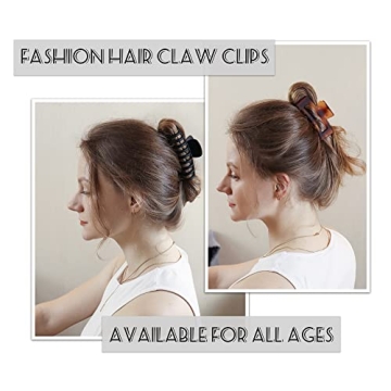 Vsiopy Claw Clips - 10 Strong Hold Hair Accessories