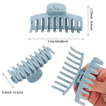 Vsiopy Claw Clips - 10 Strong Hold Hair Accessories
