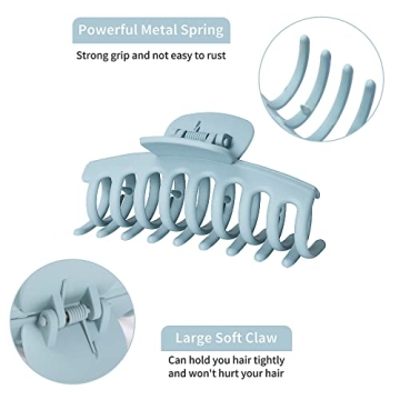 Vsiopy Claw Clips - 10 Strong Hold Hair Accessories