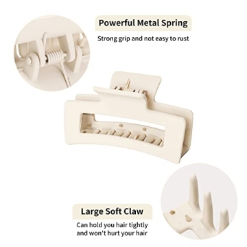 Vsiopy Claw Clips - 10 Strong Hold Hair Accessories