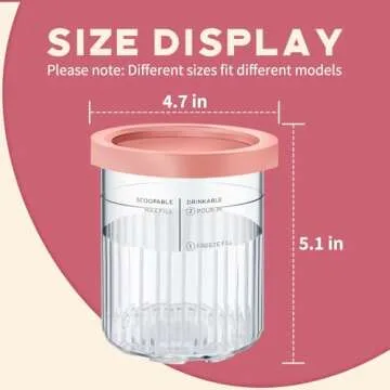 ZitoNebrix Ninja Creami Deluxe 4-Pack Containers