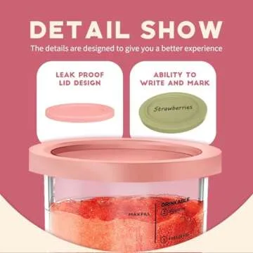 ZitoNebrix Ninja Creami Deluxe 4-Pack Containers