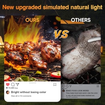 Grilling Gifts for Men: Magnetic BBQ Lights for Outdoor Grilling