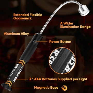 Grilling Gifts for Men: Magnetic BBQ Lights for Outdoor Grilling
