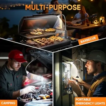 Grilling Gifts for Men: Magnetic BBQ Lights for Outdoor Grilling