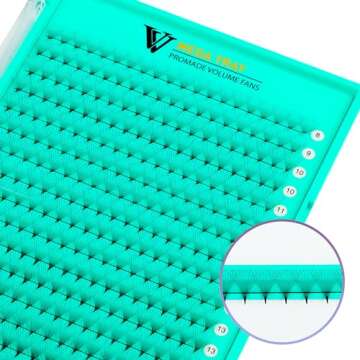 VAVALASH 320 Fans Premade Fans Eyelash Extensions for Natural Volume and Style