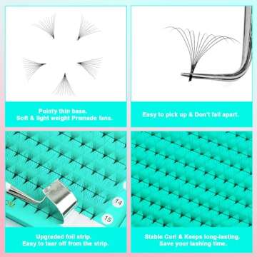 VAVALASH Premade Fans 320 Volume Lash Extensions