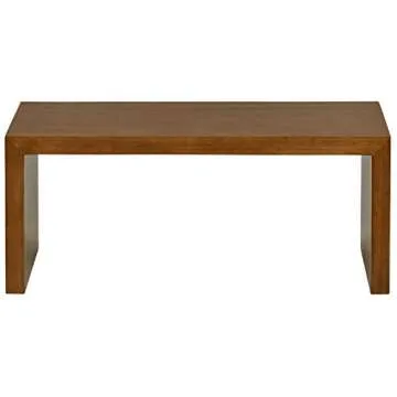 Rivet Modern Coffee Table - Natural Pine Veneer Furniture