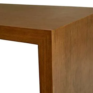 Rivet Modern Coffee Table - Natural Pine Veneer Furniture