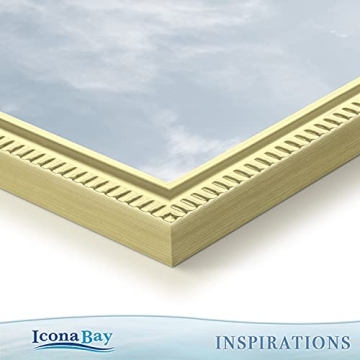 Icona Bay Gold 8x10 Picture Frames 6 Pack Eco-Friendly