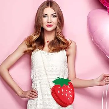 6 Pcs Strawberry Jewelry Set for Kids' Fun Outfits