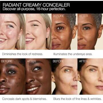 NARS Radiant Creamy Concealer Nougatine, 0.22 Fl Oz