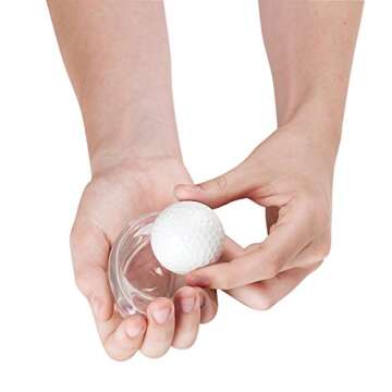 SPABALL Golf Ball Deep Tissue Massager-The Best Massage Techniques to Relieve Stress-Tension-Sore Muscle Spasms-Back-Neck-Calf and Shoulder Pain Trigger Point Relief