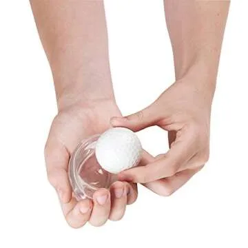 SPABALL Golf Ball Deep Tissue Massager-The Best Massage Techniques to Relieve Stress-Tension-Sore Muscle Spasms-Back-Neck-Calf and Shoulder Pain Trigger Point Relief