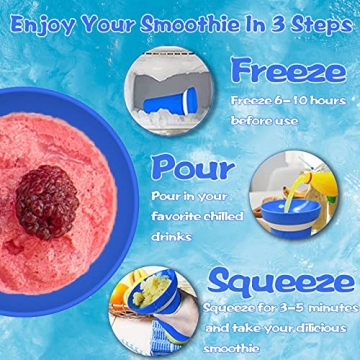 nalax DIY Slushie Maker Cup for Quick Frozen Treats