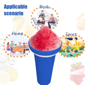 nalax DIY Slushie Maker Cup for Quick Frozen Treats