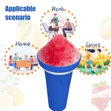 nalax DIY Slushie Maker Cup for Quick Frozen Treats
