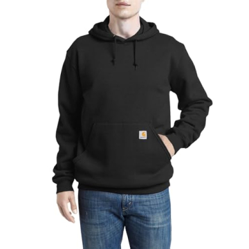 Carhartt Men's Loose Fit Black Sweatshirt - Large