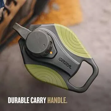 GRAYL GeoPress 24 oz Water Purifier Bottle - Filter for Hiking, Camping, Survival, Travel (Black Camo)