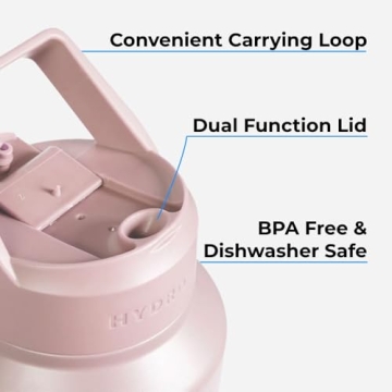 HydroJug Sport 64oz Insulated Water Bottle - Durable & Stylish