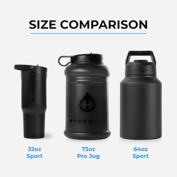 HydroJug Sport 64oz Insulated Water Bottle - Durable & Stylish