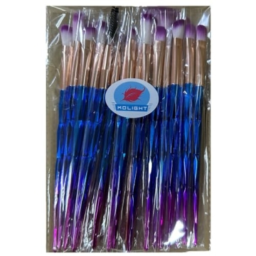 KOLIGHT 20pcs Eye Shadow Makeup Brushes Set (Purple)