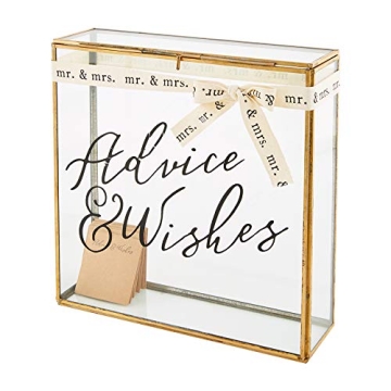 Elegant Mud Pie Advice & Wishes Box Set with Personalizable Cards