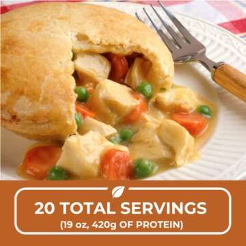 Nutristore Freeze Dried Chicken - Premium Emergency Food Storage