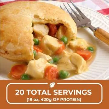 Nutristore Freeze Dried Chicken - Premium Emergency Food Storage