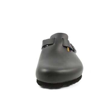 Birkenstock Boston Black Slip On Sandals for Women