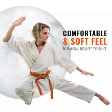 DXM SPORTS Karate Belt for Taekwondo and Jiu Jitsu