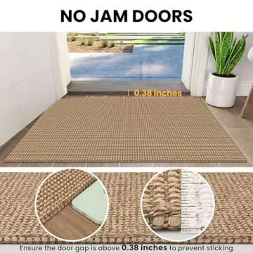 Stylish & Durable IOHOUZE Washable Runner Rug