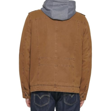 Levi's Four-pocket Hooded Jacket for Men - Stylish & Durable