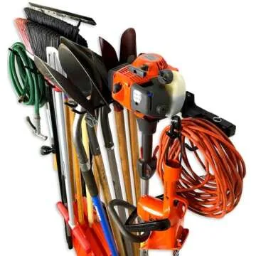 StoreYourBoard Tool Storage Rack, Max, Wall Mount Tools Home and Garage Organizer Storage System, Steel Gear Hanger