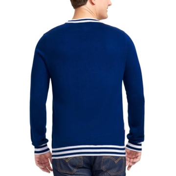 Tipsy Elves Men's Ugly Christmas Sweater - Hilarious Blue Pooping Santa Claus